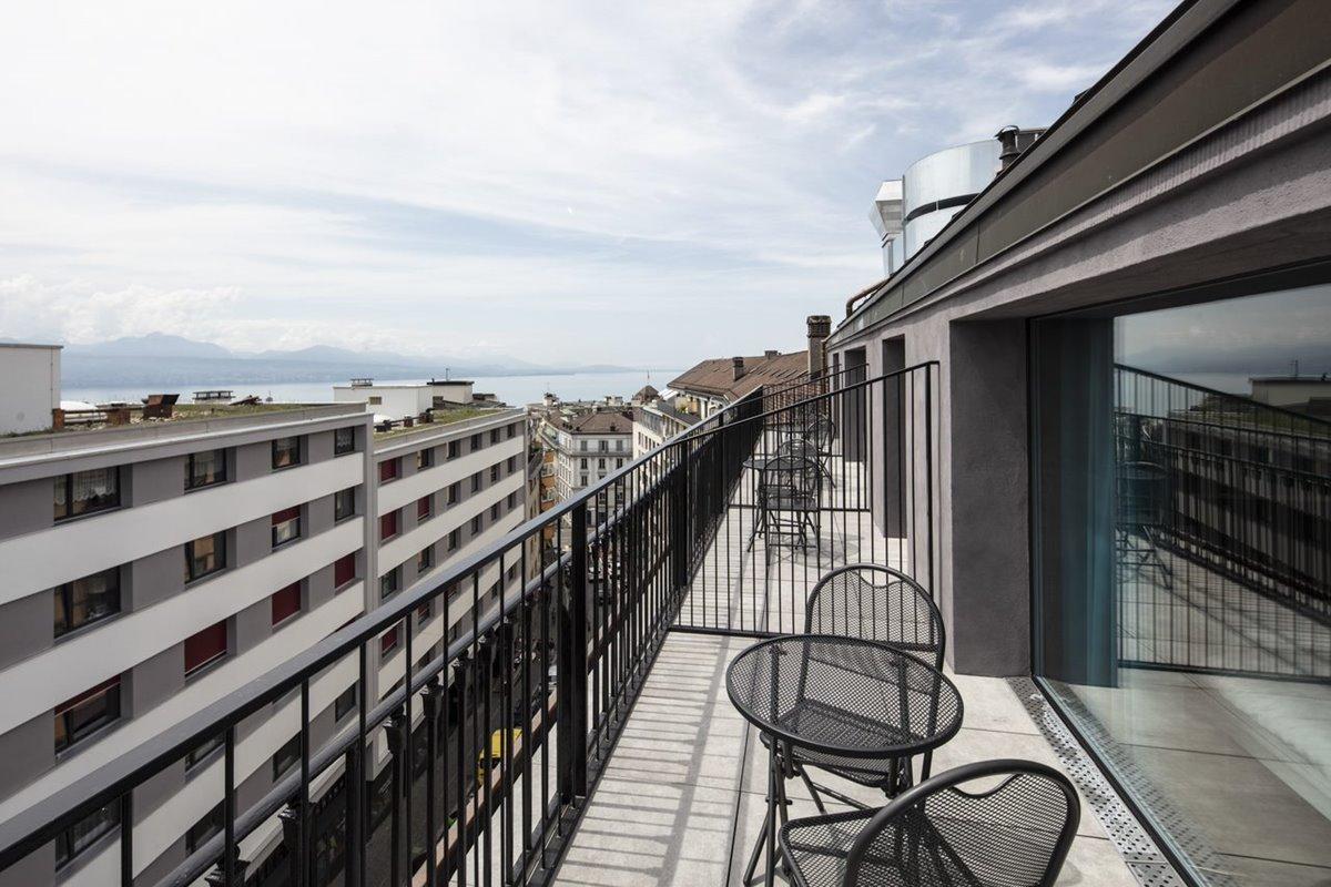 Hotel Lausanne by Fassbind Exterior foto